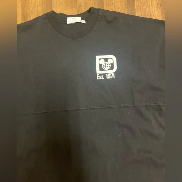 Disney Black Crew Neck Top - Picture 6 of 9